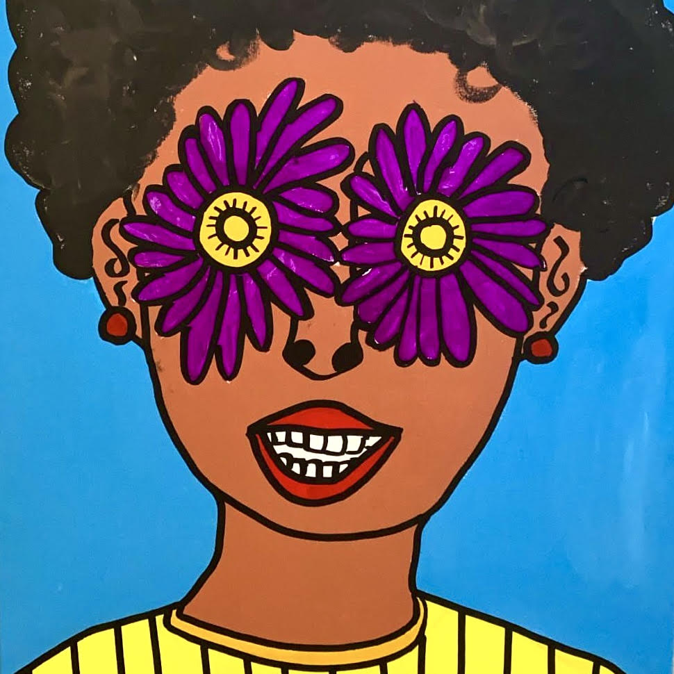Flower woman